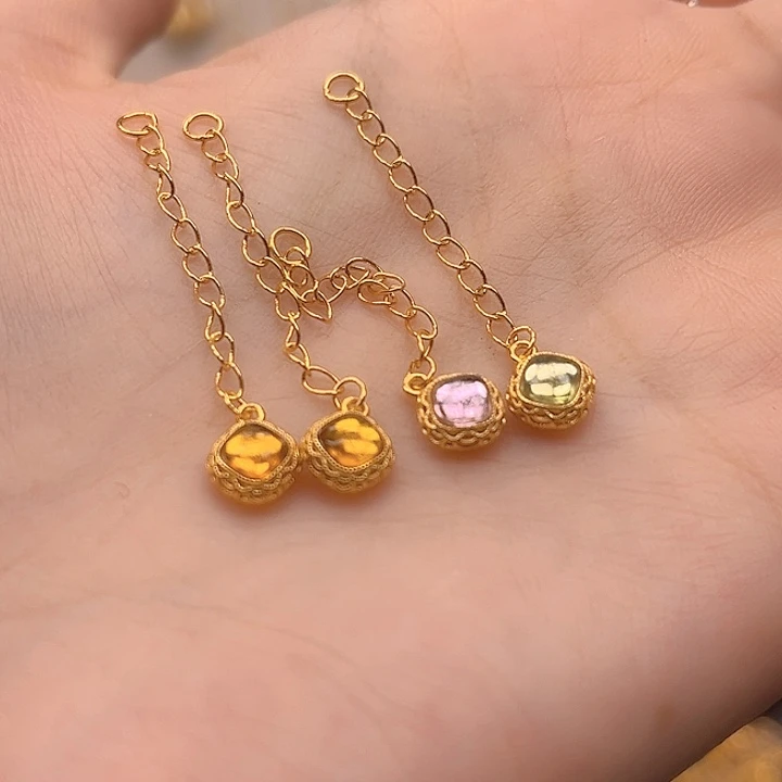 银S925镶嵌颈饰紫晶紫晶925镶嵌191