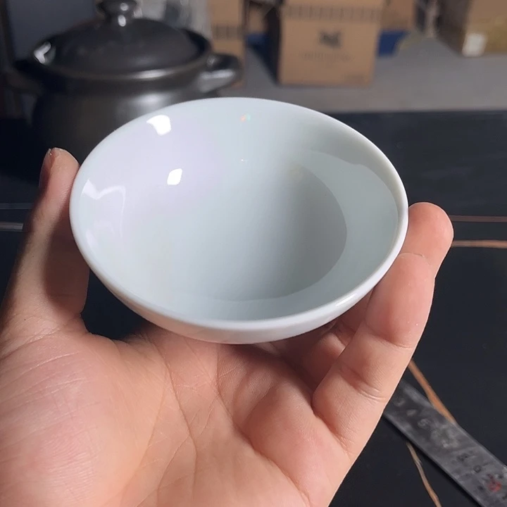 3.5白玉瓷橘子碗（拍一发二）