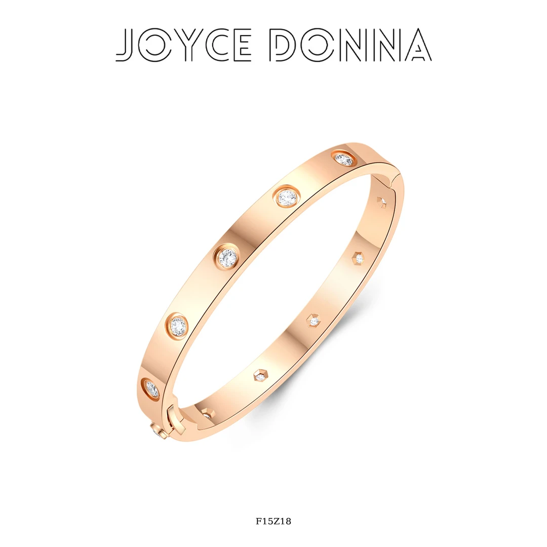 镀K金 法式气质轻奢高级百搭满天星手镯 F15Z18