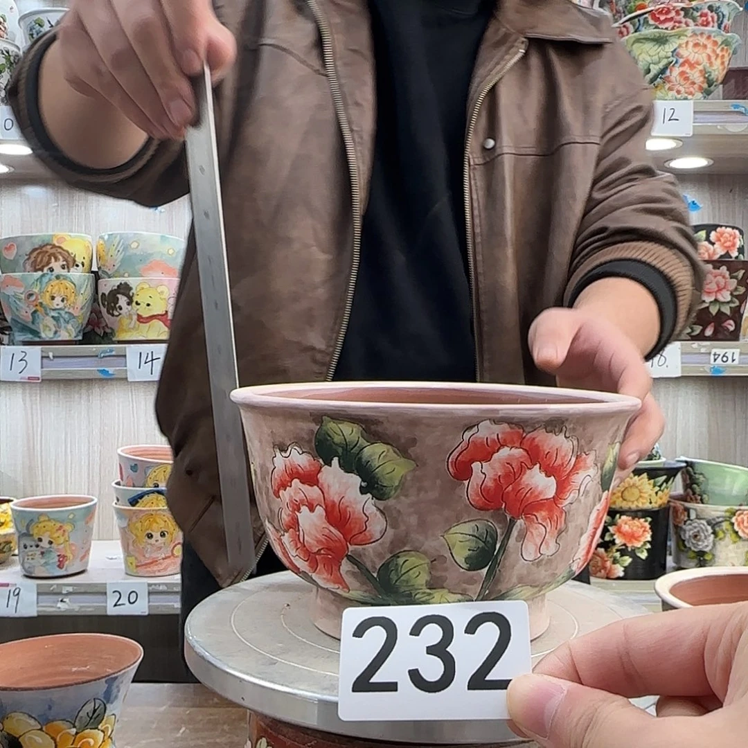 紫砂花盆瑕疵瑕疵232