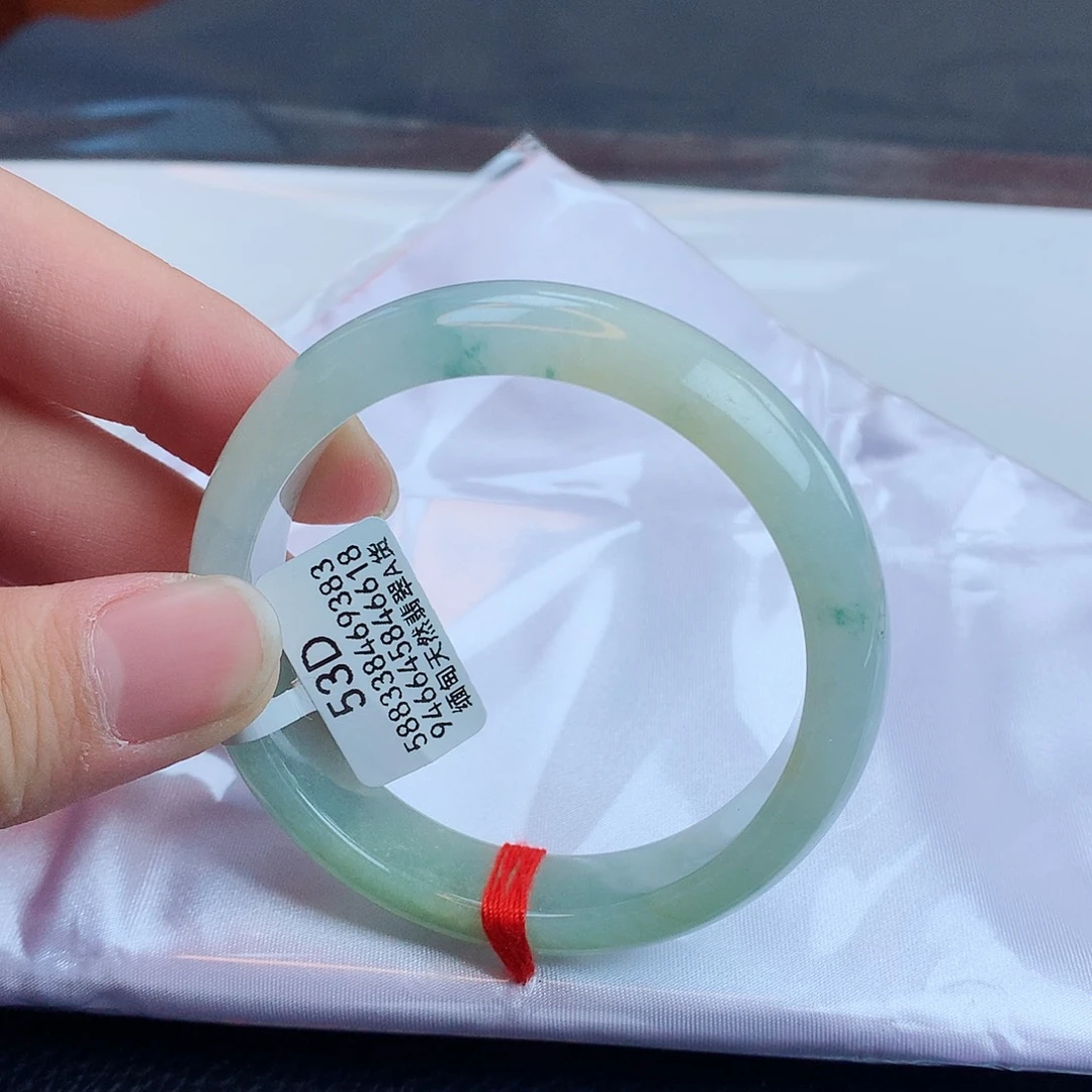 翡翠手镯未镶嵌天然缅甸翡翠A货手镯