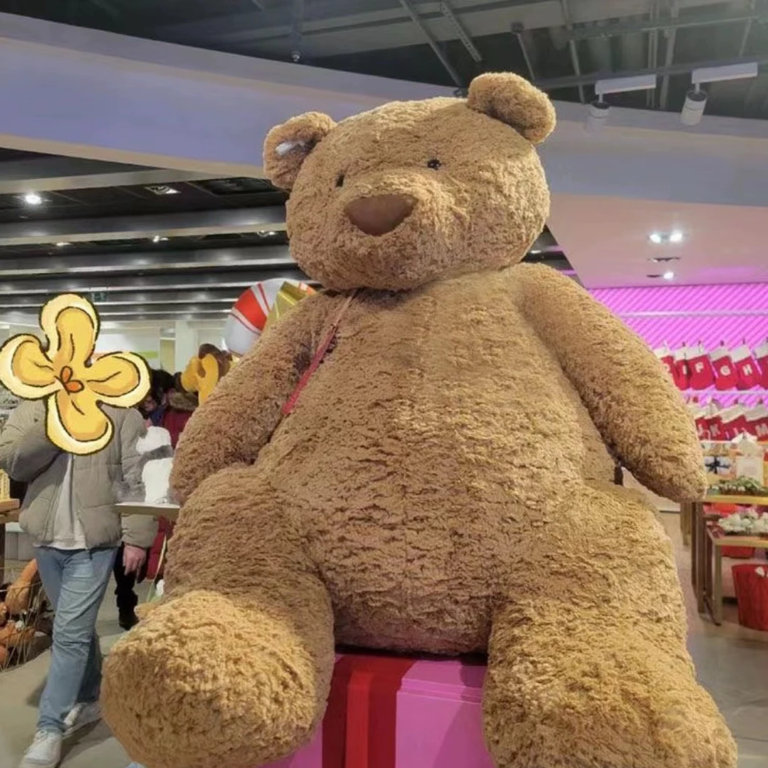 可爱巴塞罗熊毛绒玩具睡觉抱枕女生娃娃