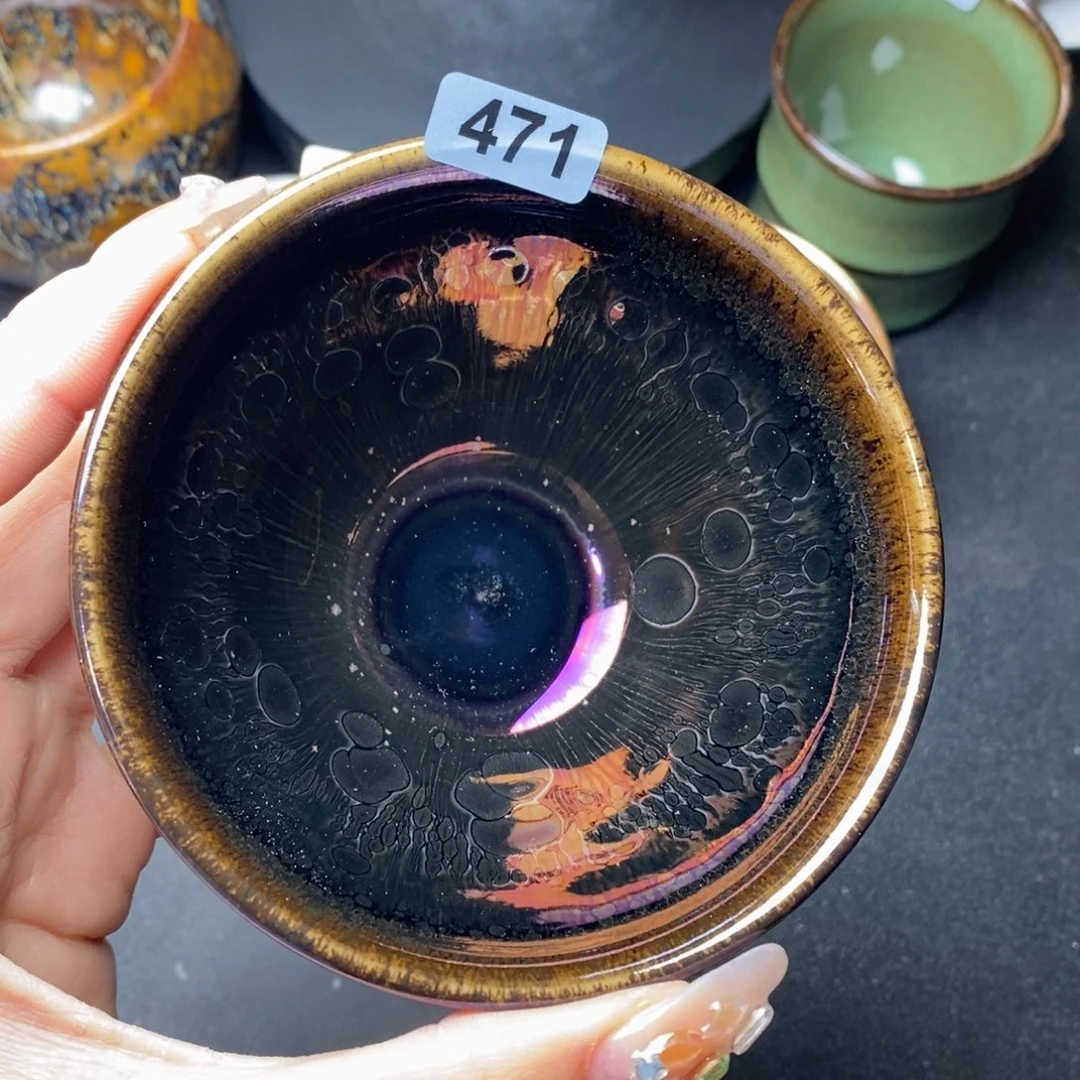 茶盏建窑建盏主人杯471