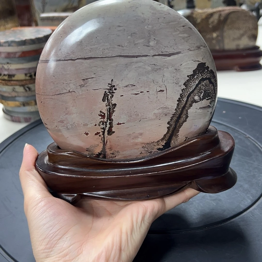 广西石天然国画石