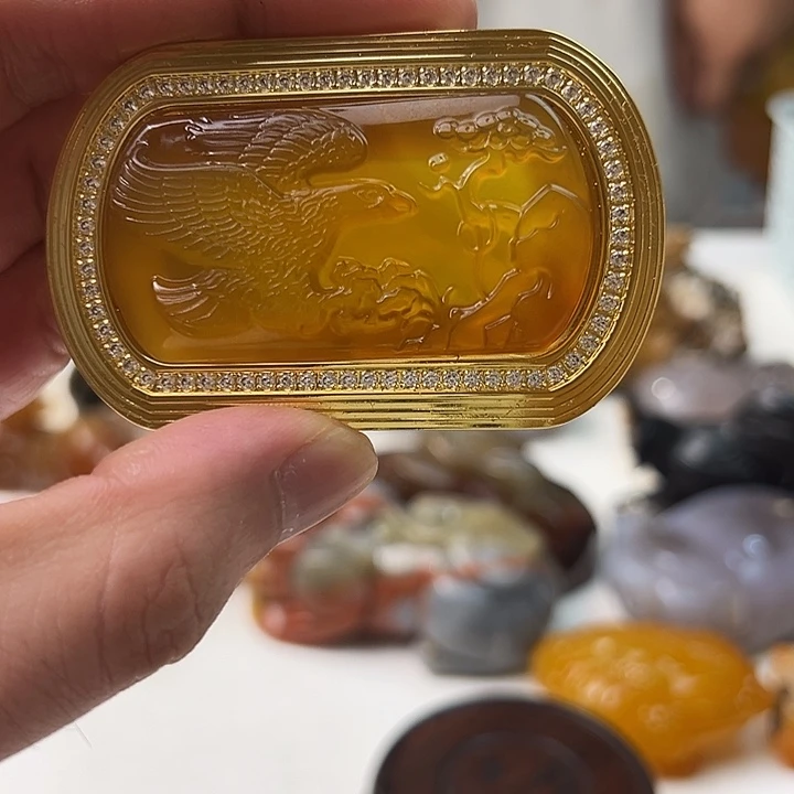 未镶嵌颈饰玛瑙/玉髓