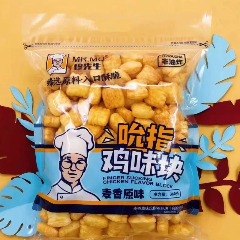 穆先生吮指鸡味块360g/袋