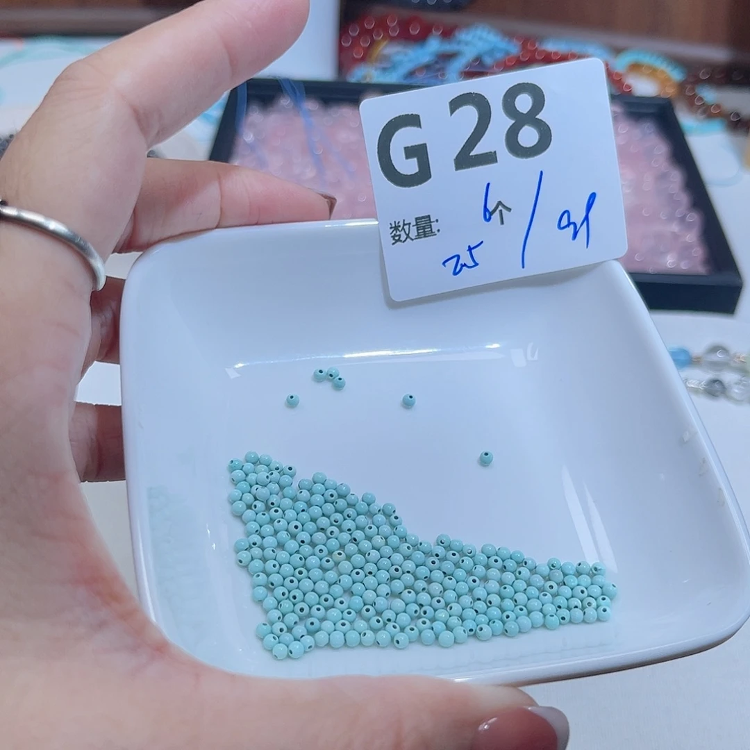 未镶嵌珠宝半成品水晶G28。