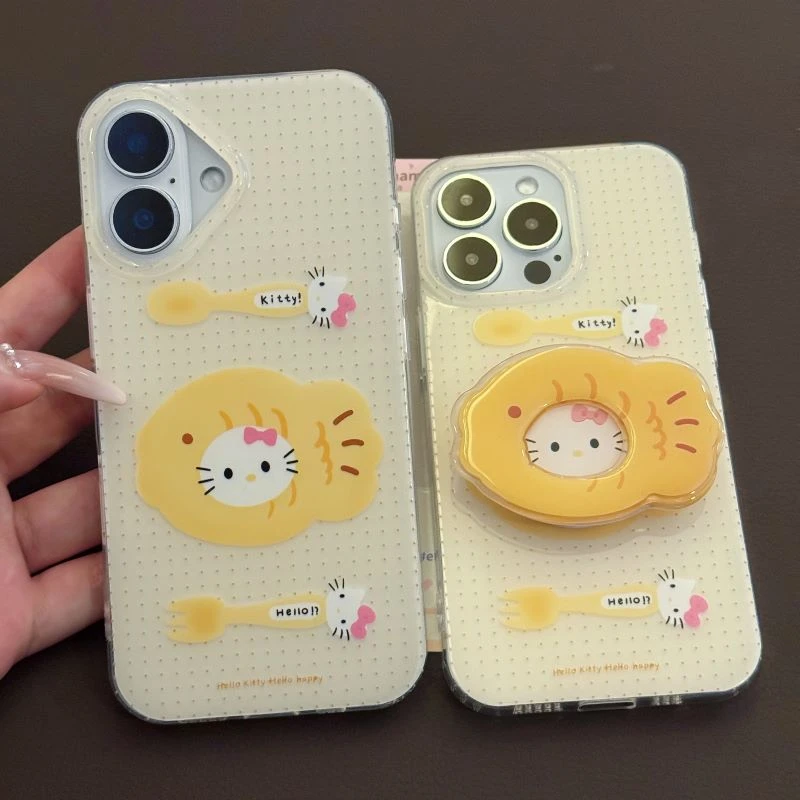 鲷鱼凯蒂适用苹果iphone小米15promax防摔vivo华为oppo手机壳女