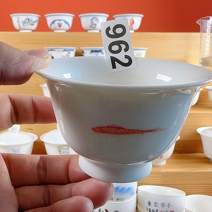 茧*年非正品手绘陶瓷茶具