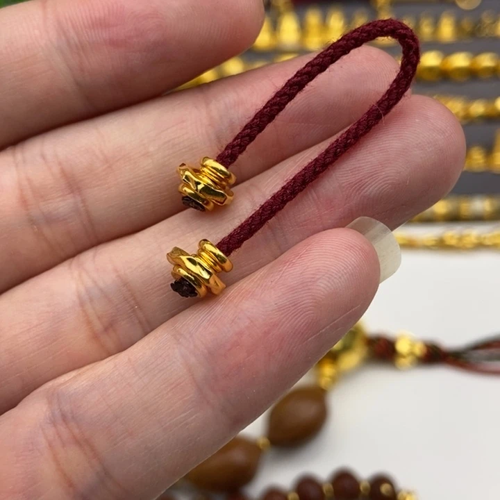 李***子足银玻璃凹面锤纹轴