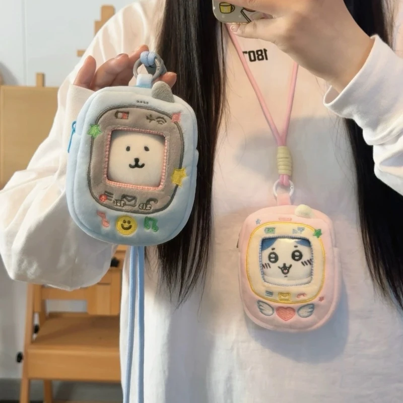 原创手机造型10cm娃包痛包挂脖耳机零钱收纳包CCD收纳包斜挎背包