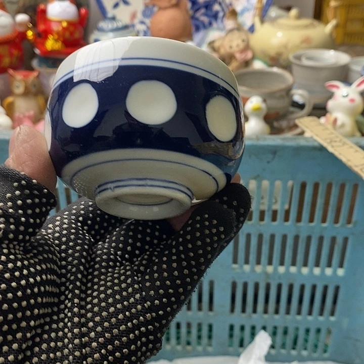 紫砂茶杯?**油日本回流精品瓷器