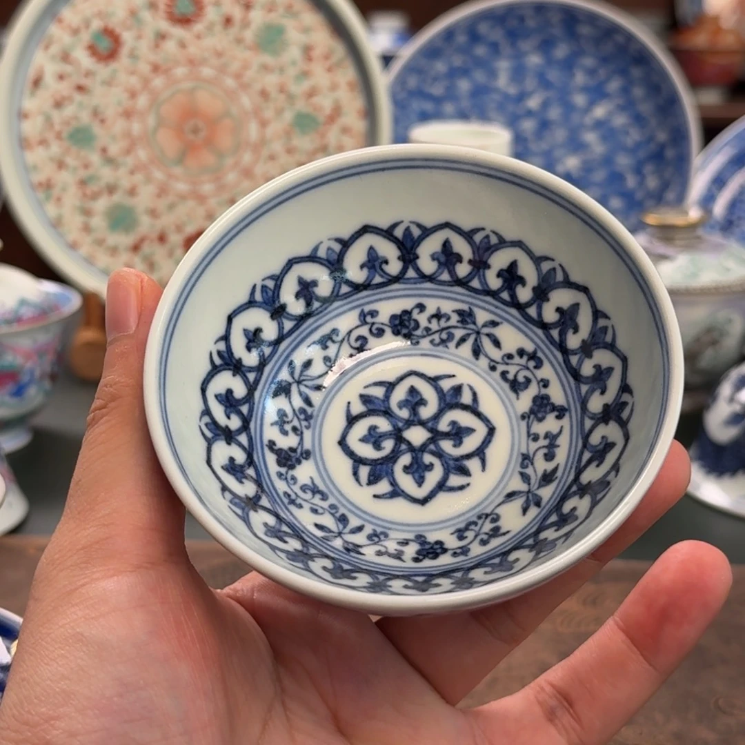 纯手工手绘陶瓷茶具微瑕
