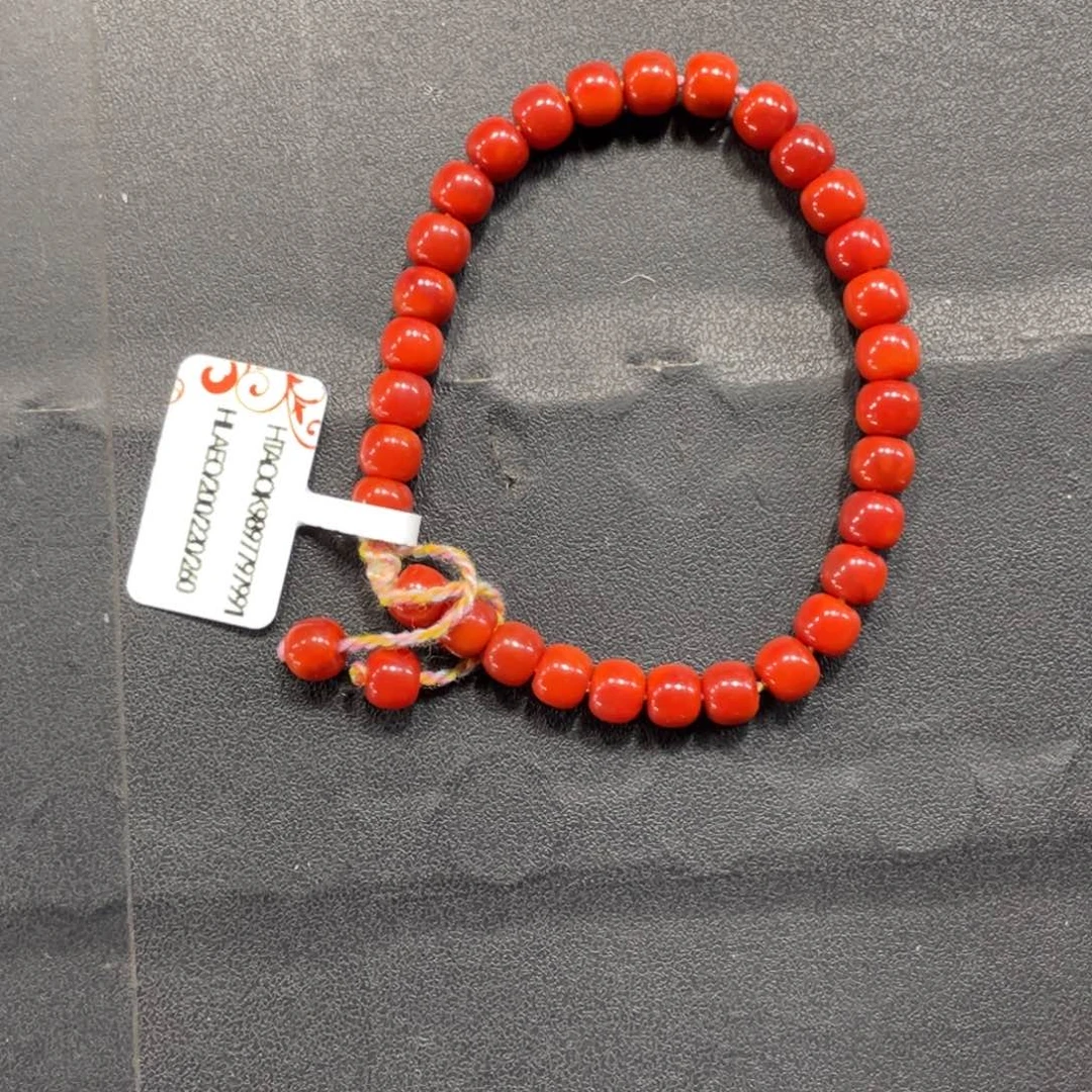 南红玛瑙手串未镶嵌生**乐