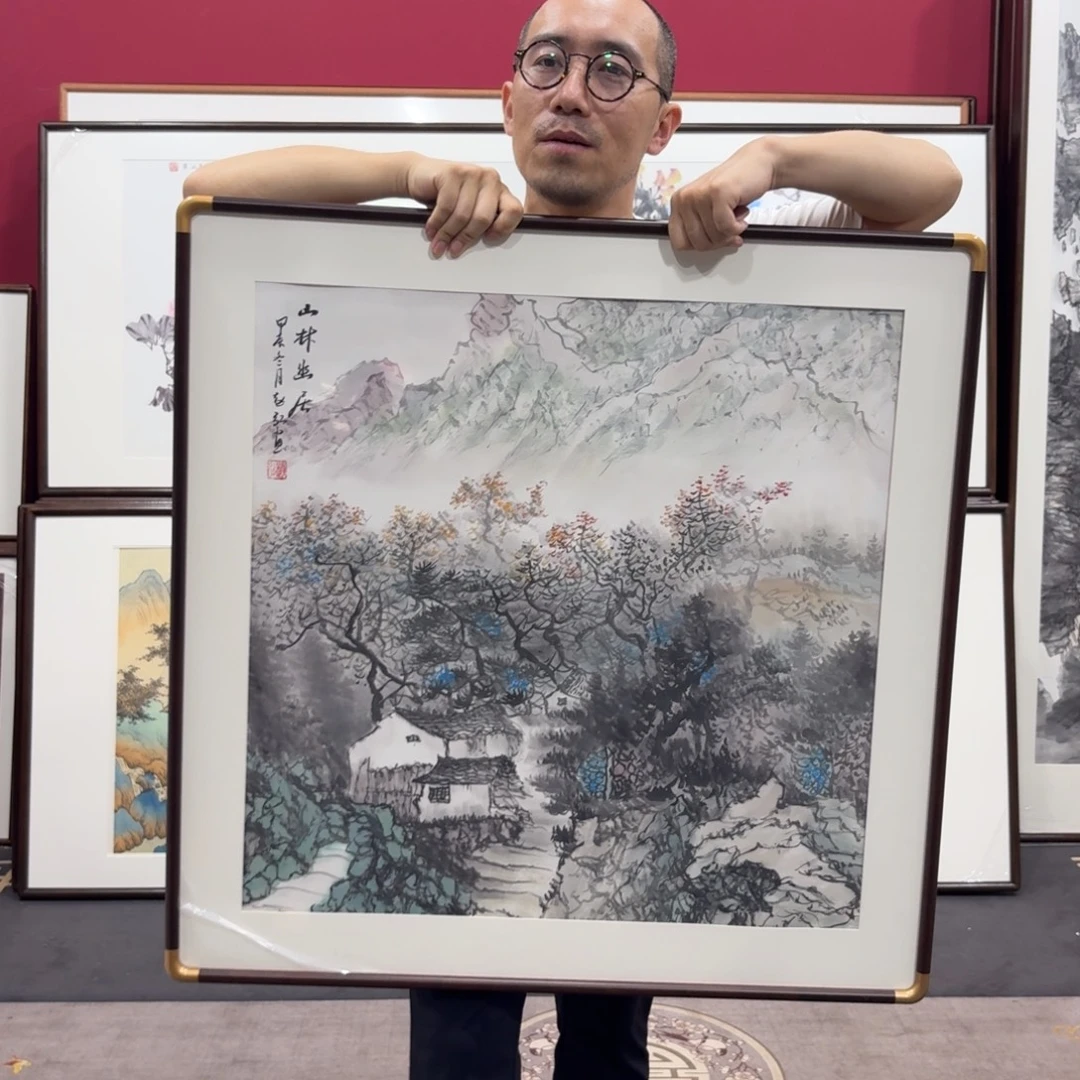 国画带框80/80尺寸