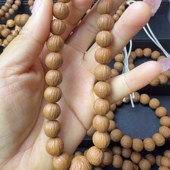 手串猴头核桃11+精卡全品凤羽原皮原色无药无修