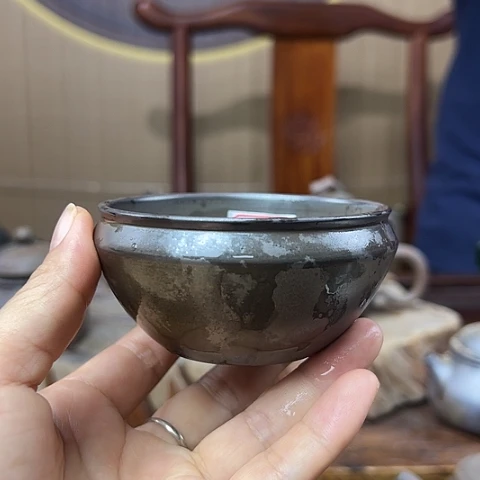 戬谷龙窑柴烧茶杯6