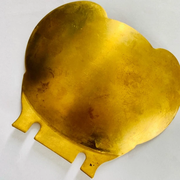 铜质豫剧板胡音罩铜护音板豫剧乐器配件扩音板胡调音板