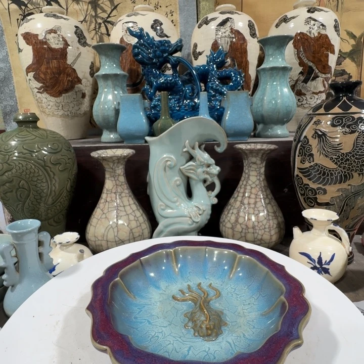 手工制作陶瓷摆件