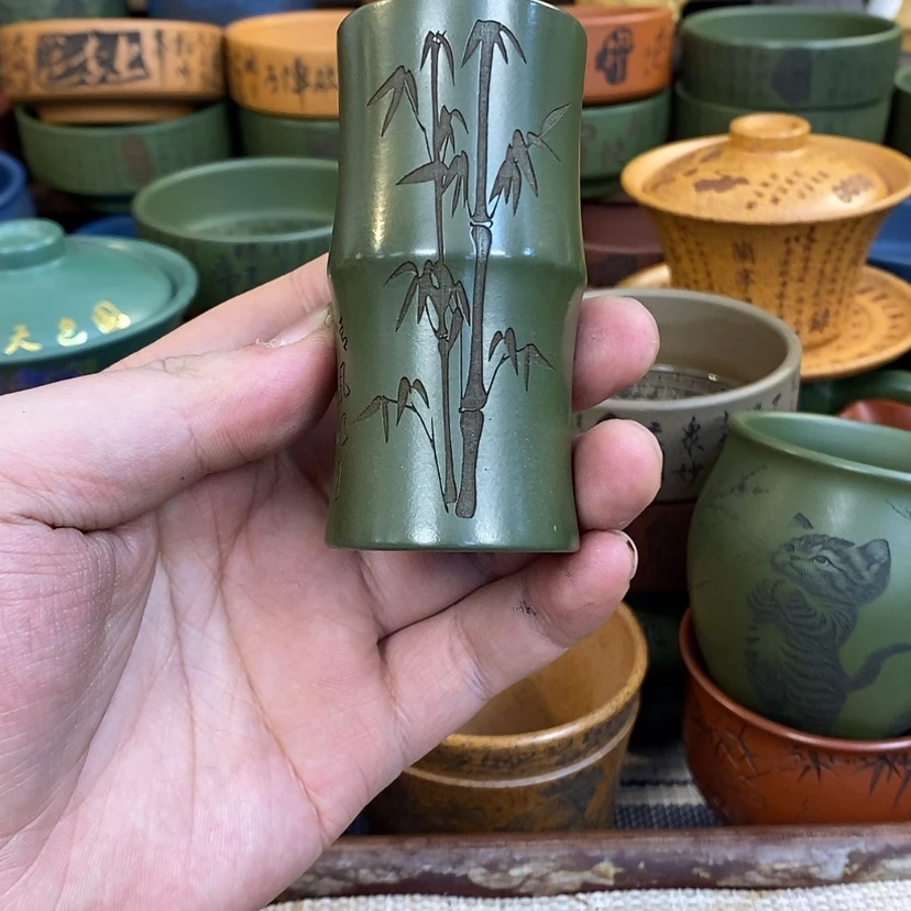 【闪购商品】紫砂杯子宜兴全手工紫砂杯