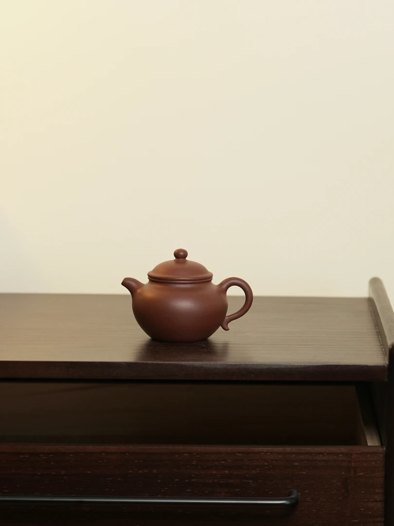 【莲子】原矿紫泥半手工紫砂壶200毫升左右