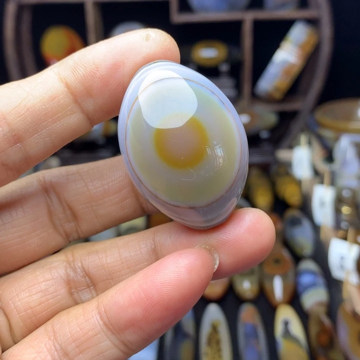 玛瑙/玉髓颈饰未镶嵌笑*