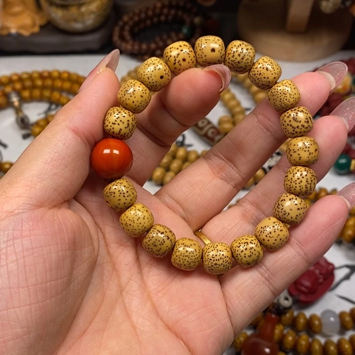 星月菩提吊坠黄金籽10.5