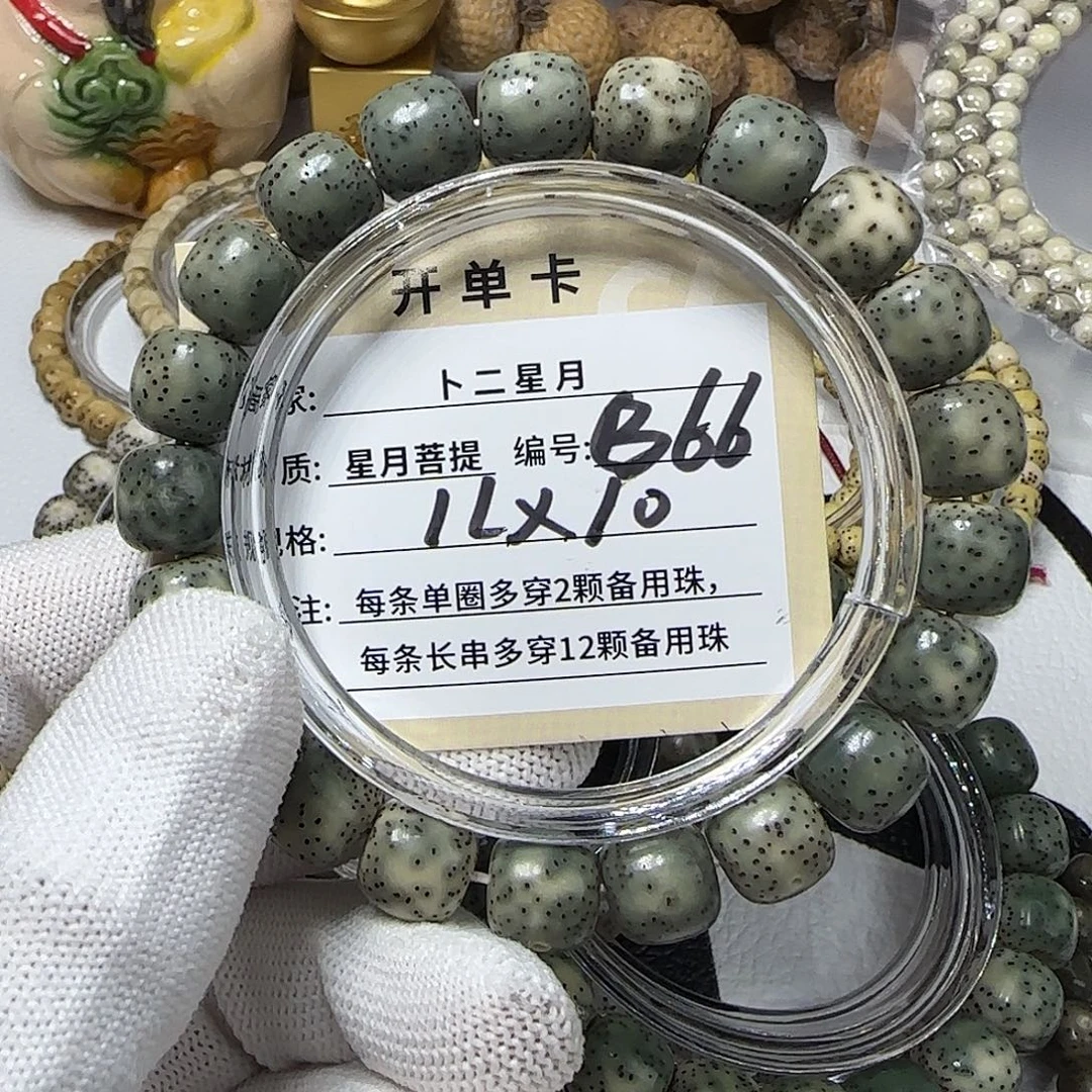 星月菩提吊坠B66手串
