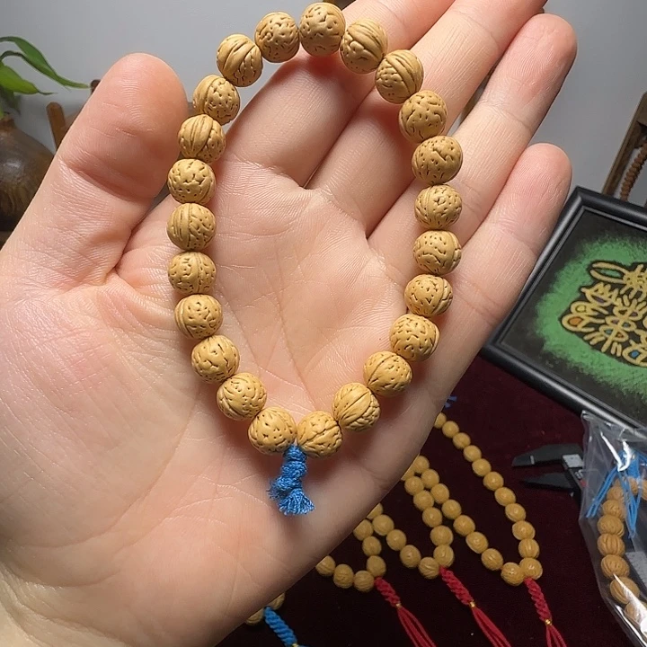 H***e手串桃核野生桃核福利不退换