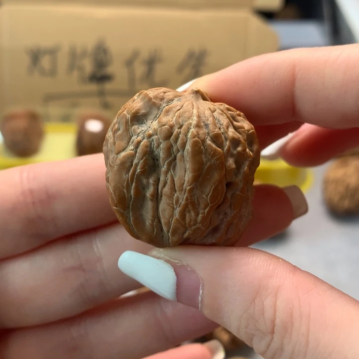 用***9文玩核桃把件异形单只
