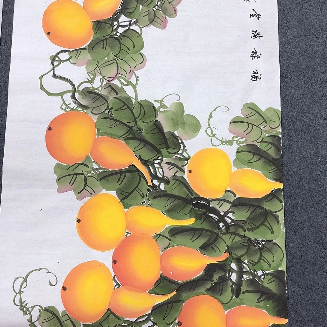 国画纯手工纯手工