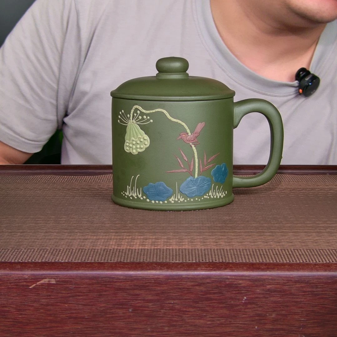 茶杯紫砂高货放漏