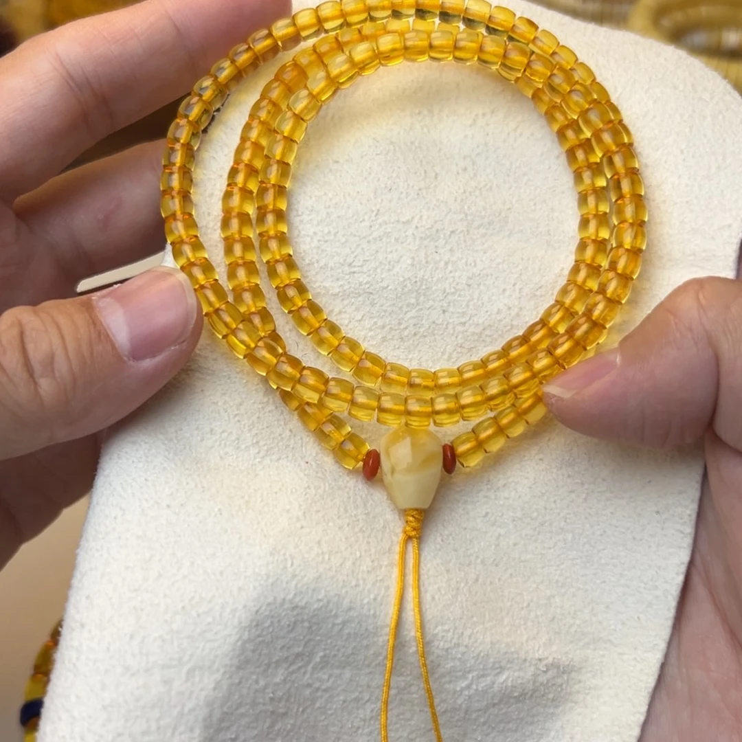 琥珀裸石未镶嵌5.5金珀108