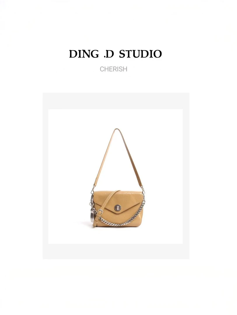 【DING.D】新品百搭简约单肩休闲时尚气质ins女包21892