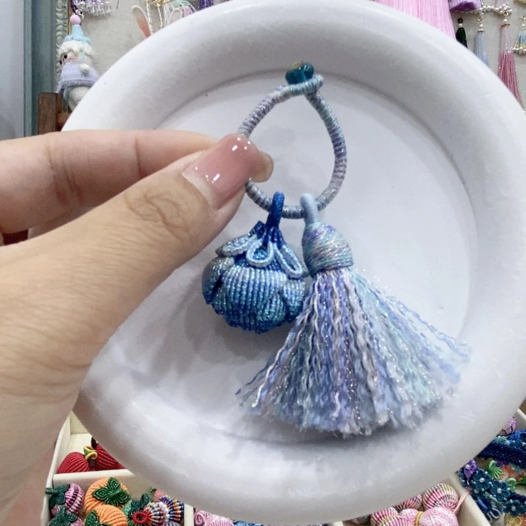好运连连挂件手工编绳