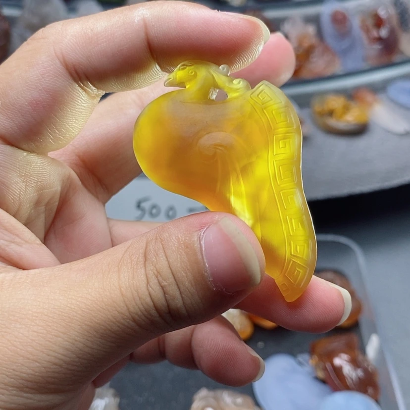 【闪购商品】未镶嵌吊坠定制玛瑙