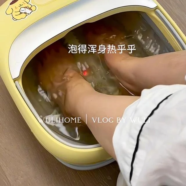 泡脚桶家用折叠泡脚神器保温加热恒温按摩养生电动洗脚盆浸脚桶