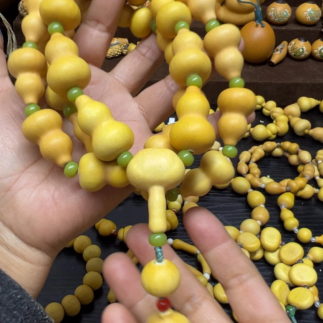 七***坊草里金葫芦脖挂30颗