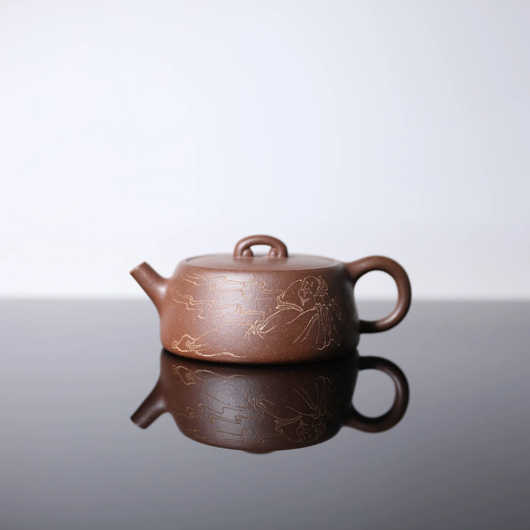 【央广非遗】前墅龙窑丨宝相壶王芳·范家 降坡泥 约150CC