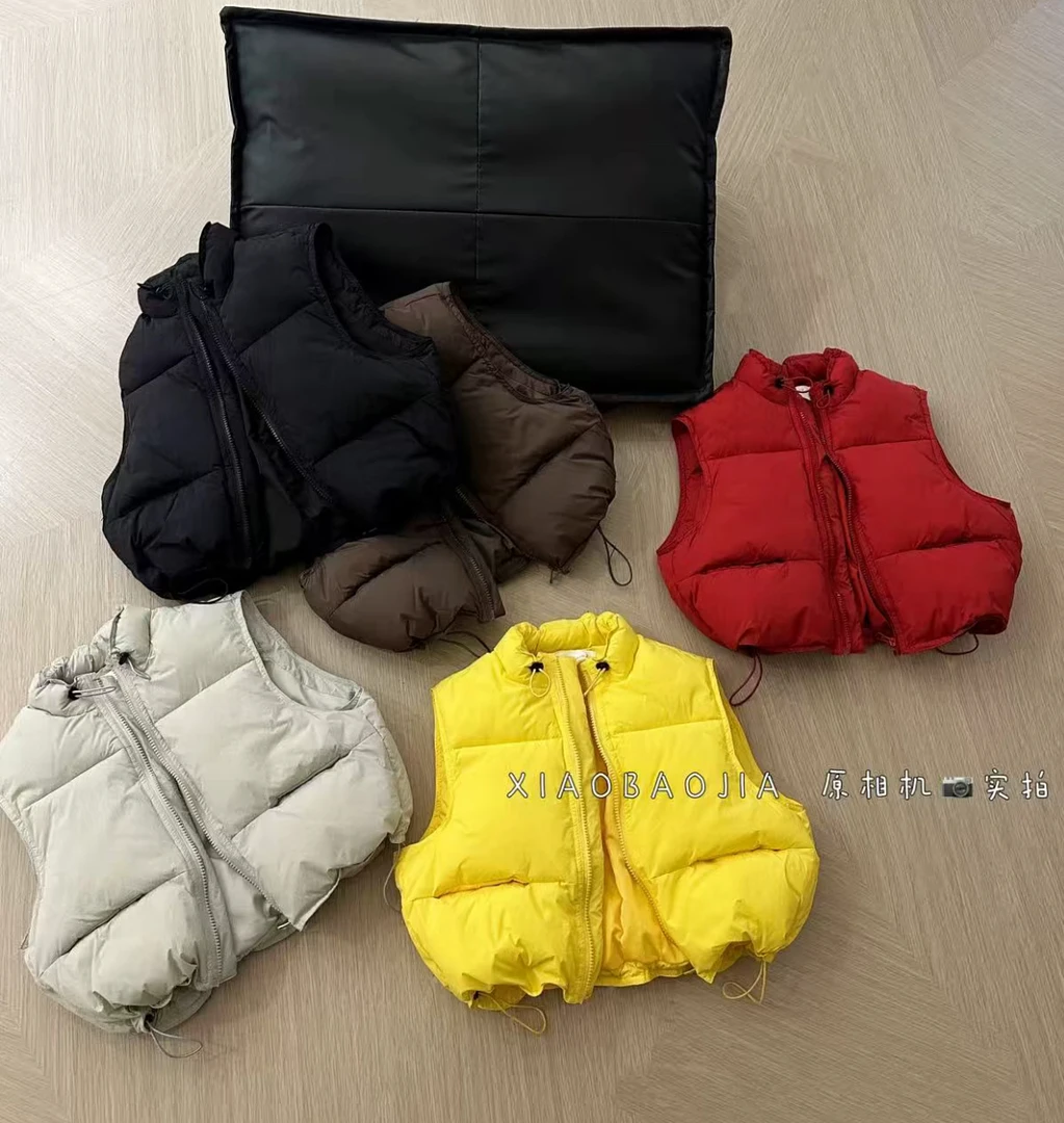 韩系百搭加厚马甲上衣2025小宝家秋冬新款韩版儿童时尚保暖马甲潮