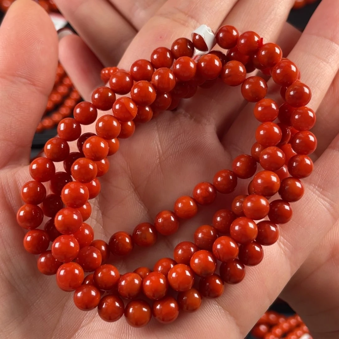 南红玛瑙手链未镶嵌妞6