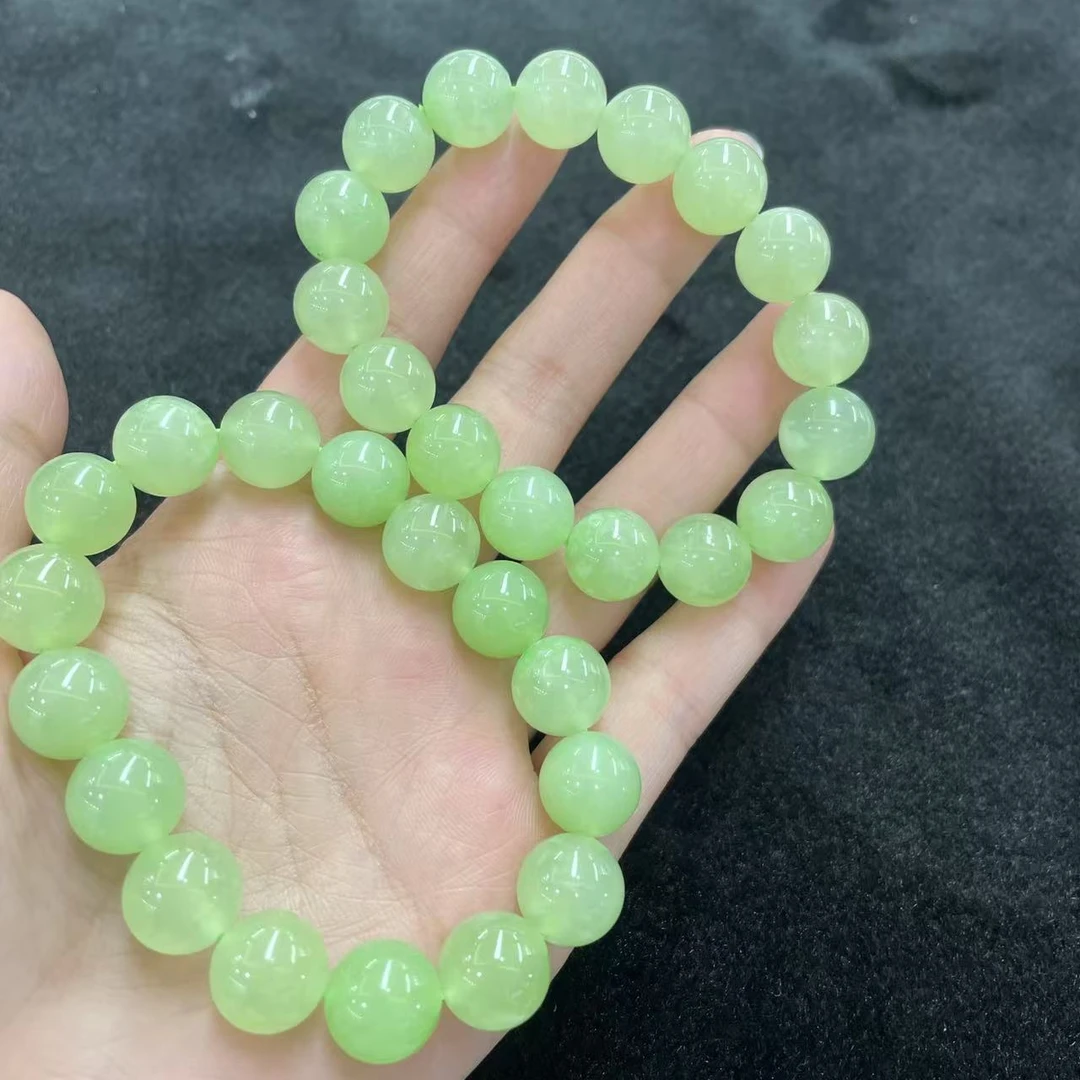 【玉经纶】32356/Q24-和田玉手串-多样性发其一约11mm/约16颗