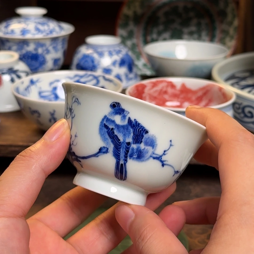 纯手工手绘陶瓷茶具