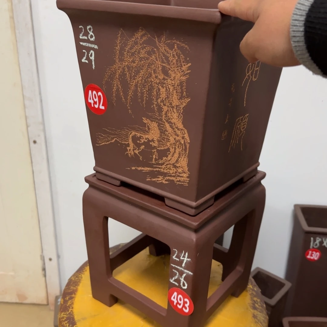 紫砂花盆林*呜呜呜呜