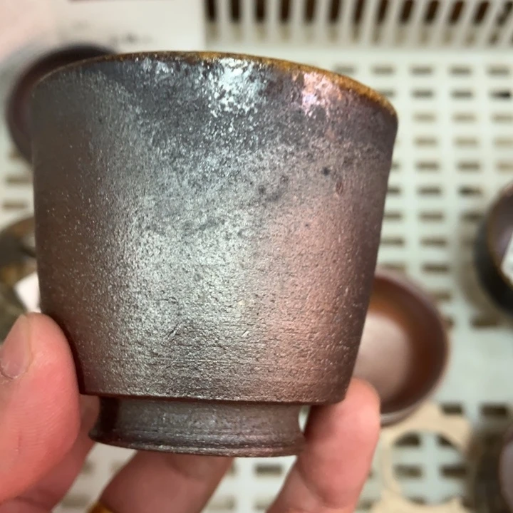 柴烧茶具宝瓶大放漏