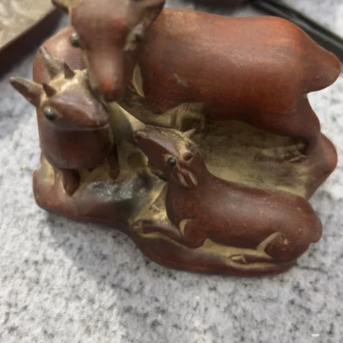 紫砂摆件陶瓷制品