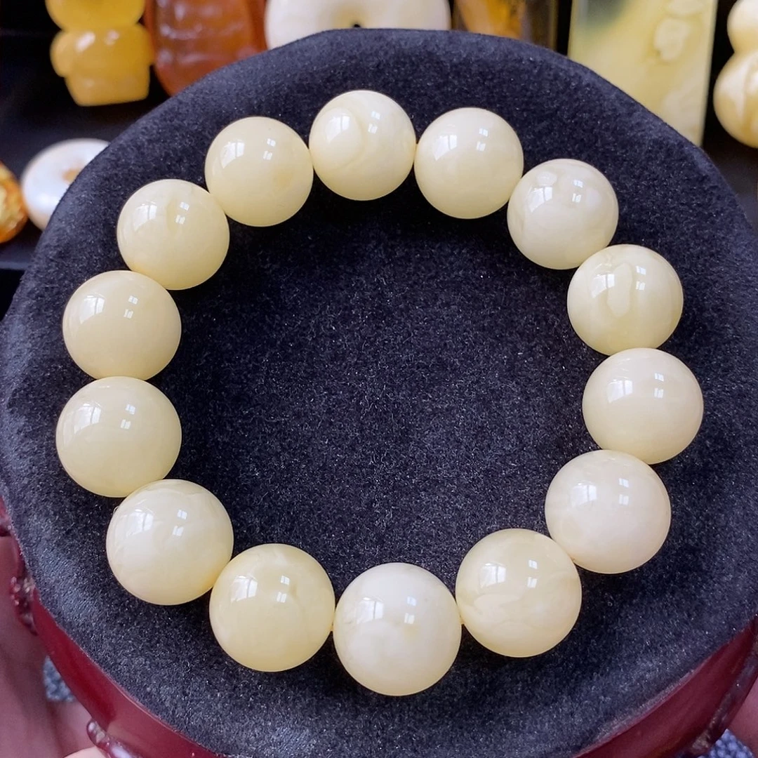 琥珀未镶嵌手串012