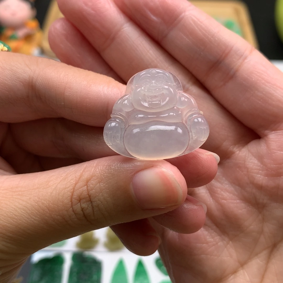 定制翡翠未镶嵌丁*?佛公