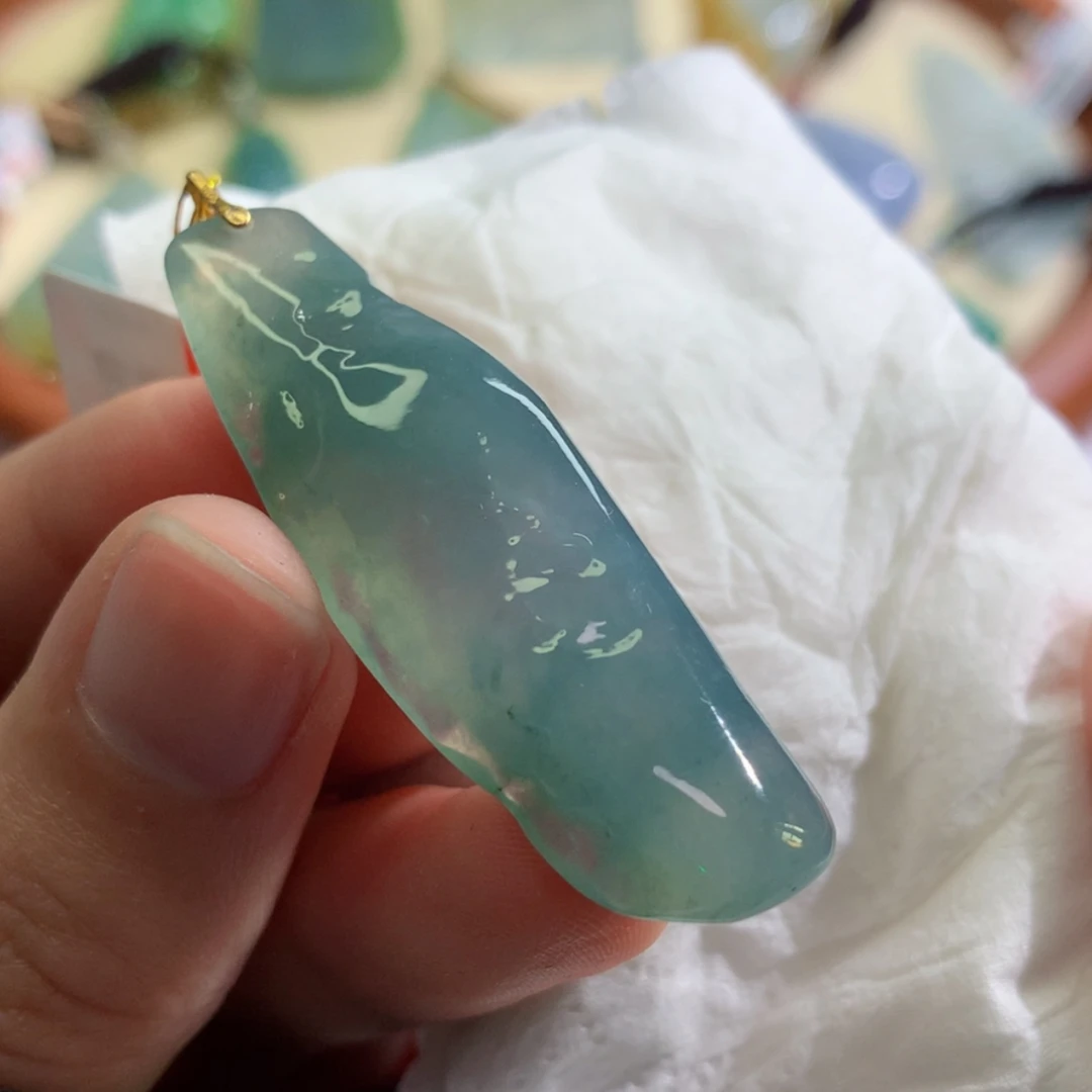 【闪购商品】翡翠吊坠(不含链)未镶嵌 1458