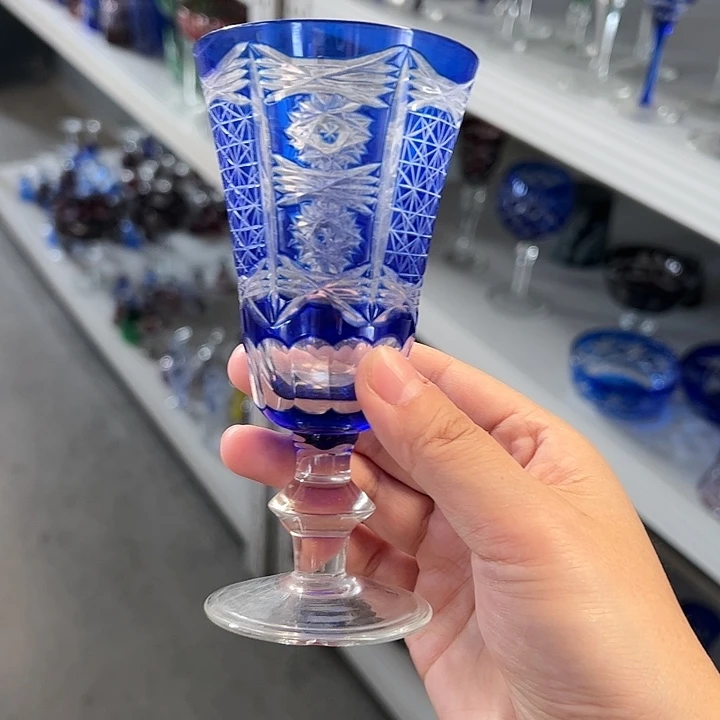 水晶玻璃手柄款微瑕一个